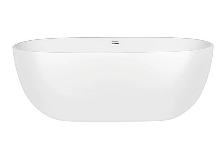 Oltens Stora wanna wolnostojąca 150x72 cm owalna akrylowa biały połysk